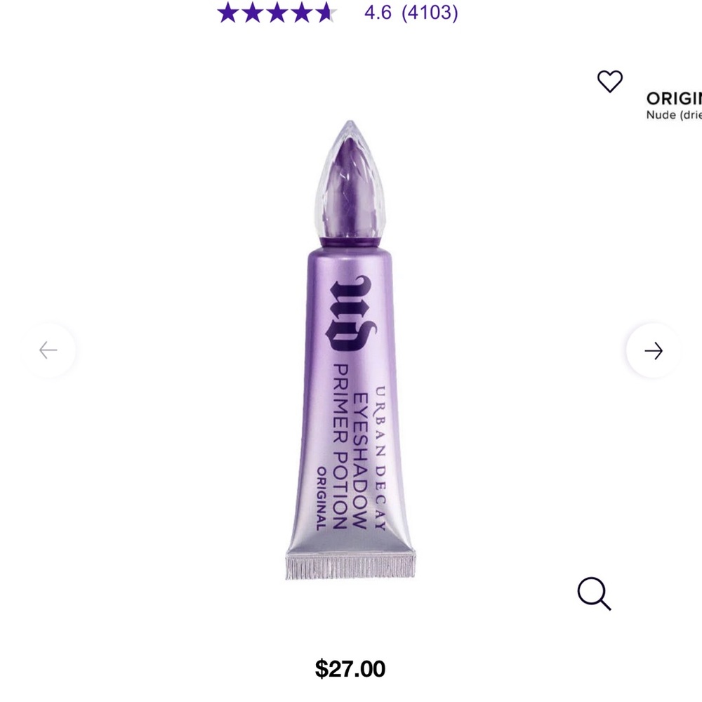 Urban decay eyeshadow